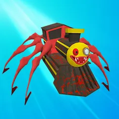 Merge Spider Train [МОД Premium] APK Android