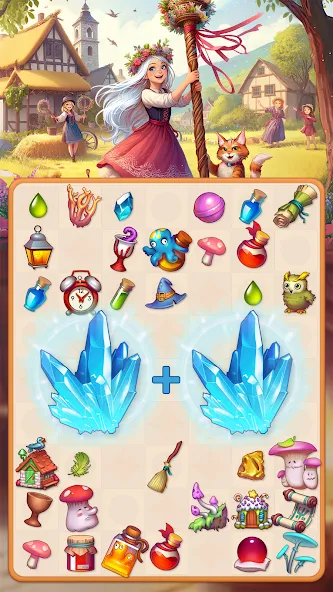 Mergic: Merge & Magic (Мерджик) [МОД Все открыто] APK Android Screenshot 1
