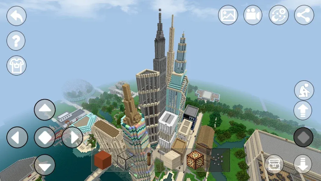 Mini Block Craft 2 (Мини Блок Крафт 2) [МОД Бесконечные монеты] APK Android Screenshot 1