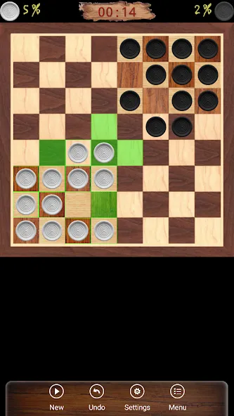 Ugolki - Checkers - Dama [МОД Mega Pack] APK Android Screenshot 1