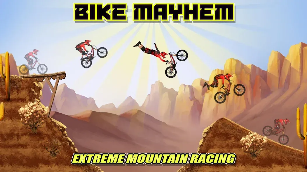 Bike Mayhem Free (Байк Мейхем Фри) [МОД Mega Pack] APK Android Screenshot 5