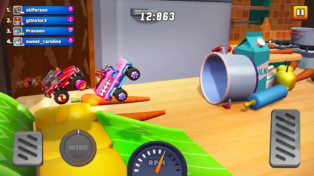 Nitro Jump - Car Racing (Нитро Джамп Рейсинг) [МОД Unlocked] APK Android Screenshot 5