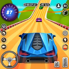 Nitro Jump - Car Racing (Нитро Джамп Рейсинг) [МОД Unlocked] APK Android