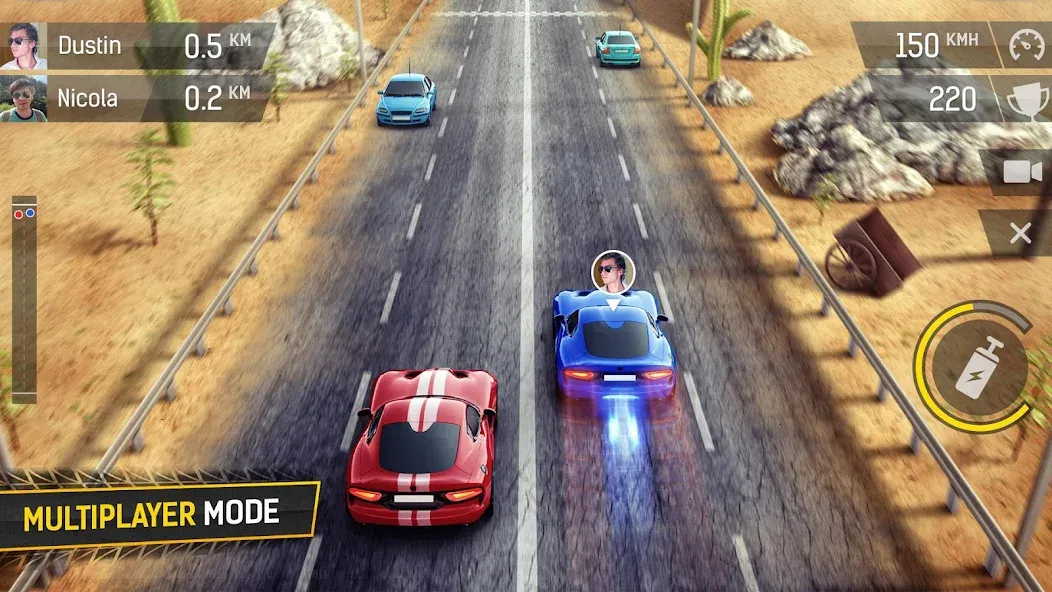 Racing Fever (Рейсинг Фивер) [МОД Unlocked] APK Android Screenshot 2