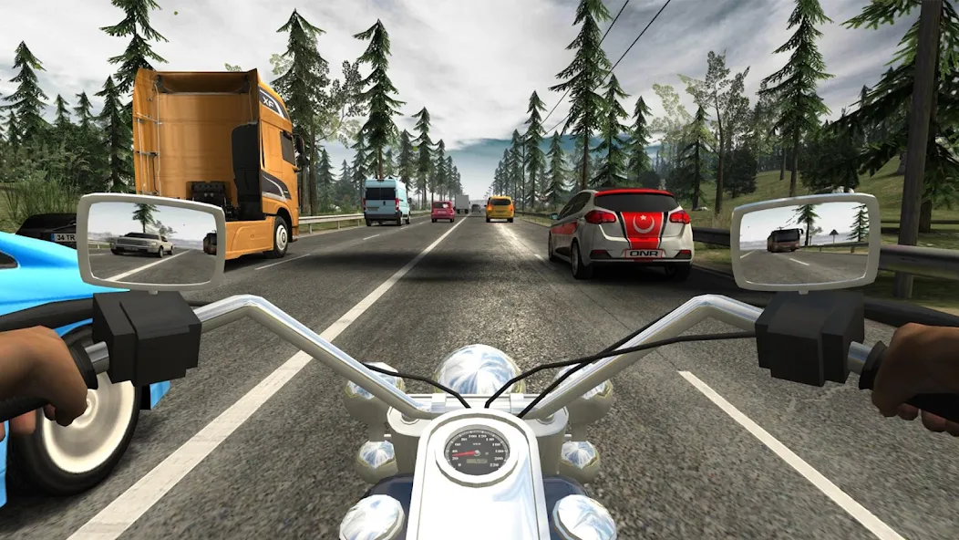 Racing Fever: Moto (Рейсинг Фивер) [МОД Все открыто] APK Android Screenshot 4