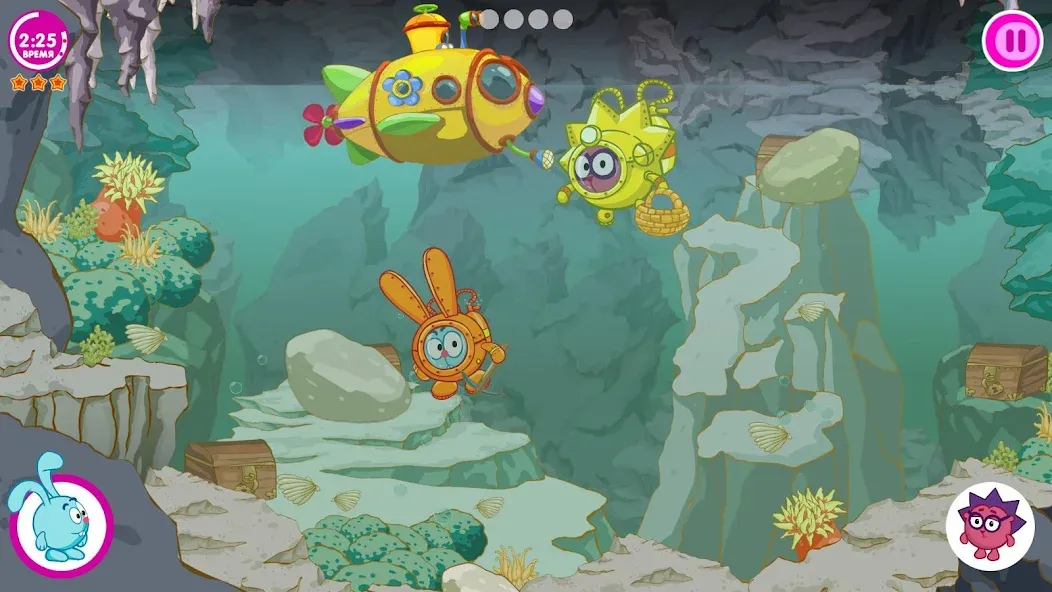 Смешарики. Сокровища [МОД Меню] APK Android Screenshot 5