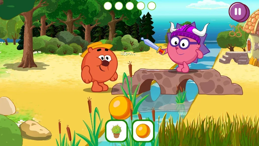 Смешарики. Вальхалла [МОД Все открыто] APK Android Screenshot 4