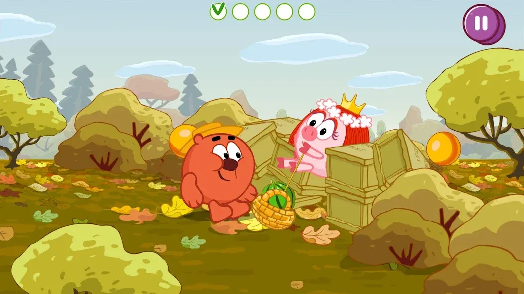 Смешарики. Вальхалла [МОД Все открыто] APK Android Screenshot 5