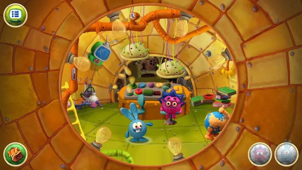 Смешарики. Параллельные миры [МОД Premium] APK Android Screenshot 1