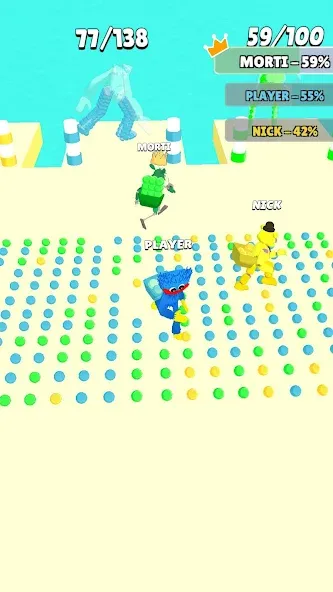 Race and Smash (Рейс энд Смэш) [МОД Все открыто] APK Android Screenshot 2