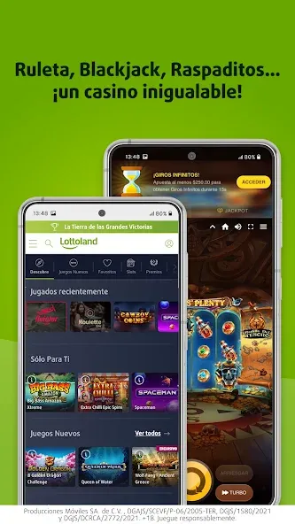 Lottoland: Lotería & Casino (Лоттоланд) [МОД Premium] APK Android Screenshot 3