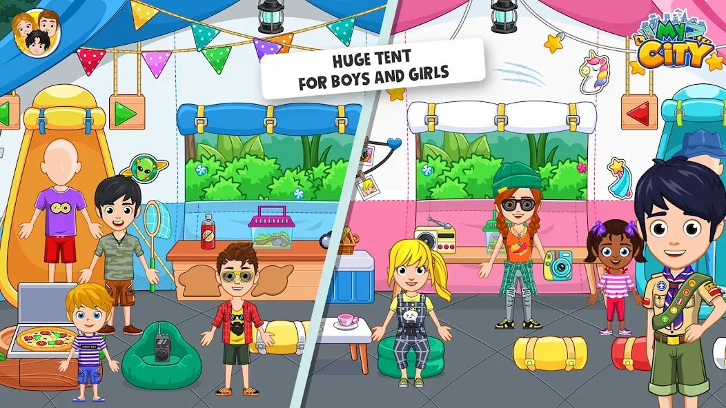 My City : Wildlife Camping (Мой город) [МОД Mega Pack] APK Android Screenshot 3