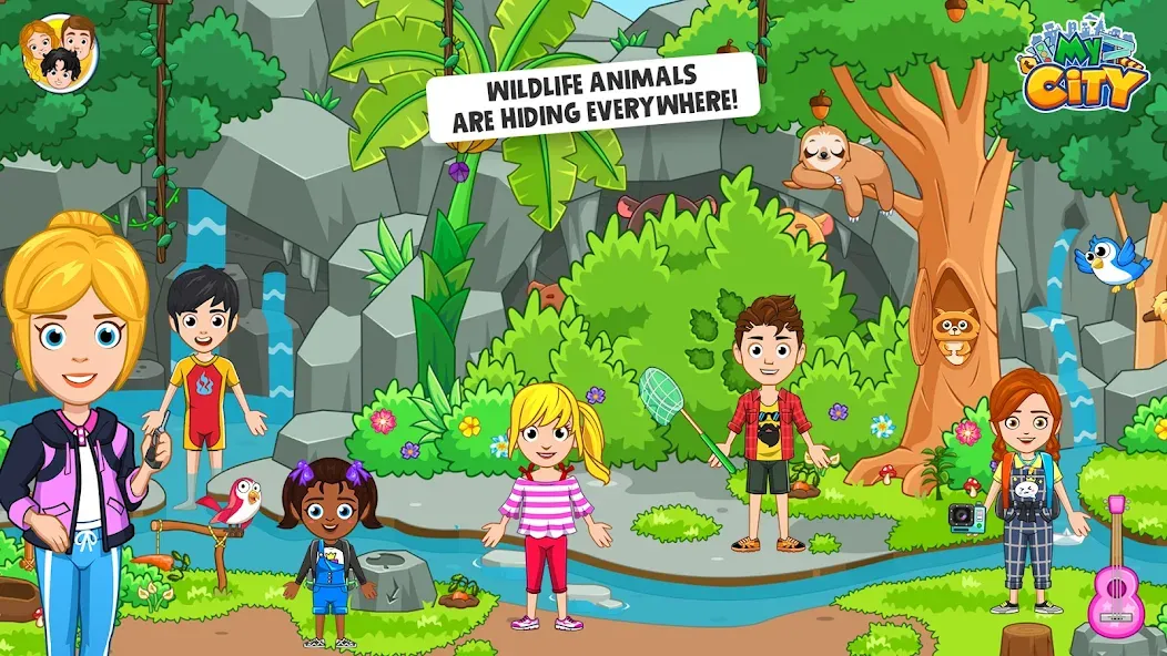 My City : Wildlife Camping (Мой город) [МОД Mega Pack] APK Android Screenshot 5