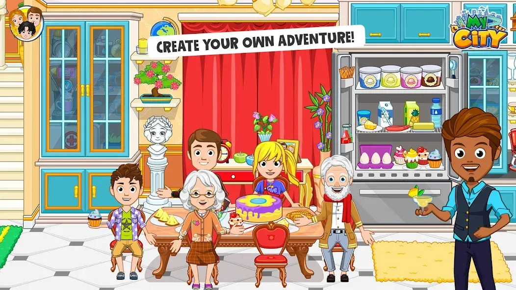 My City : Grandparents Home (Мой город) [МОД Бесконечные монеты] APK Android Screenshot 2