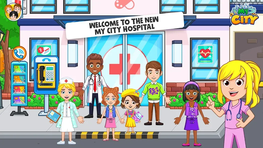 My City : Hospital (Мой город) [МОД Много денег] APK Android Screenshot 1