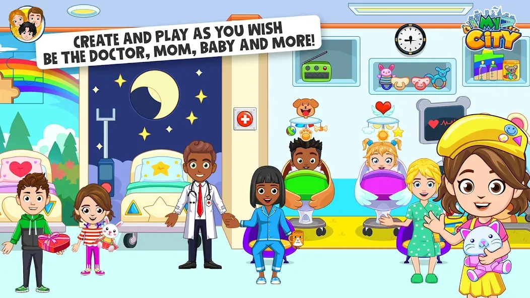 My City : Hospital (Мой город) [МОД Много денег] APK Android Screenshot 3