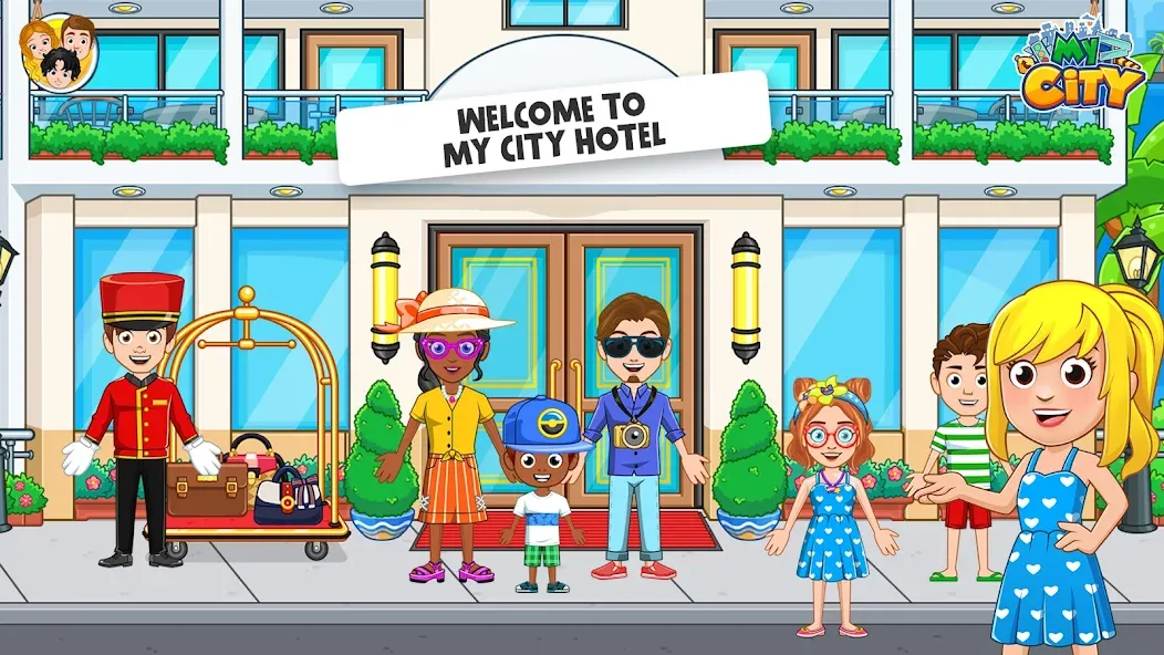 My City : Hotel (Мой Город) [МОД Все открыто] APK Android Screenshot 1
