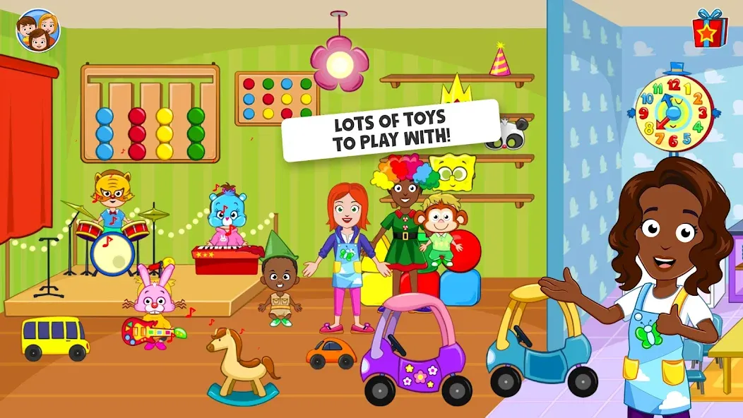 My Town : Daycare Game [МОД Много денег] APK Android Screenshot 3