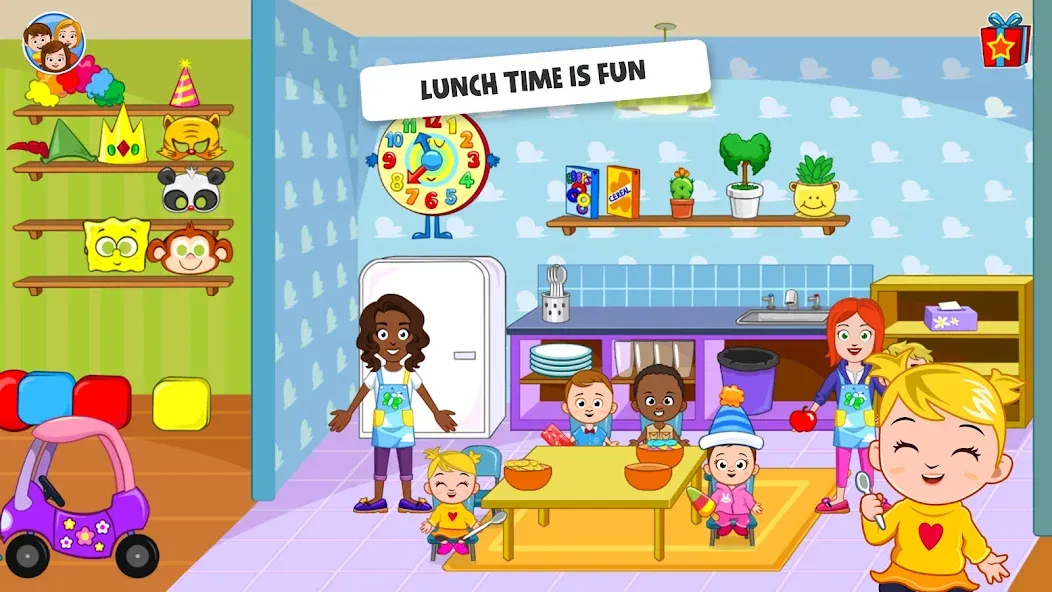 My Town : Daycare Game [МОД Много денег] APK Android Screenshot 4