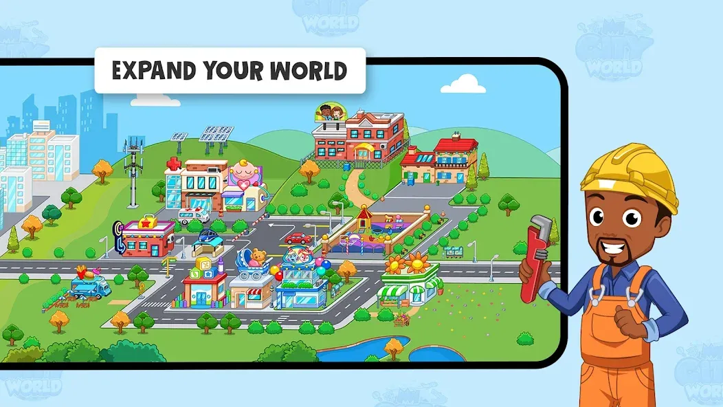 My Town World - Mega Doll City (Май Таун) [МОД Меню] APK Android Screenshot 4