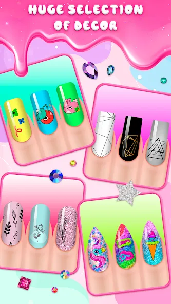 Nail Salon [МОД Все открыто] APK Android Screenshot 2