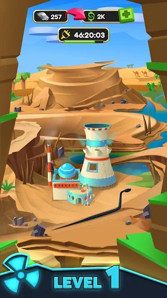 Nuclear Tycoon: idle simulator (Ньюклидель) [МОД Premium] APK Android Screenshot 1