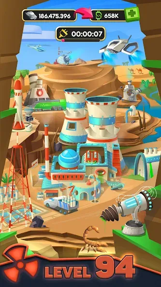 Nuclear Tycoon: idle simulator (Ньюклидель) [МОД Premium] APK Android Screenshot 3