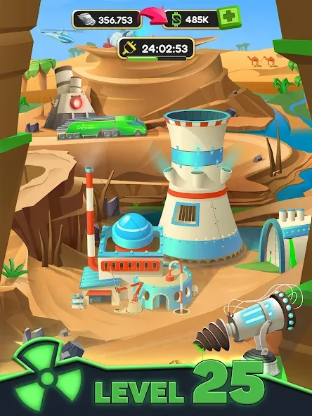 Nuclear Tycoon: idle simulator (Ньюклидель) [МОД Premium] APK Android Screenshot 5