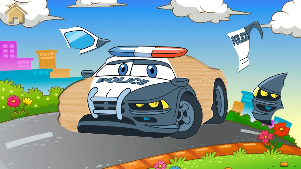 Car Puzzles for Toddlers [МОД Меню] APK Android Screenshot 2