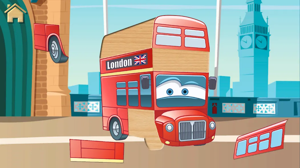 Car Puzzles for Toddlers [МОД Меню] APK Android Screenshot 3