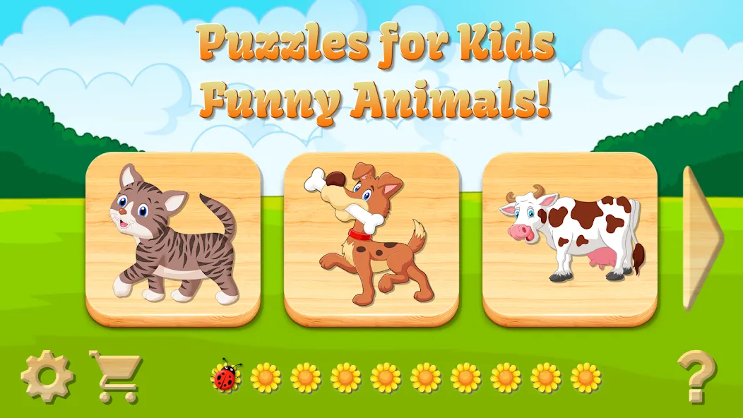 Baby Puzzles for Kids [МОД Меню] APK Android Screenshot 1