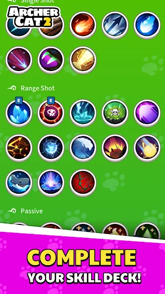 Archer Cat 2 (Арчер Кэт 2) [МОД Mega Pack] APK Android Screenshot 3
