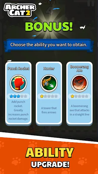 Archer Cat 2 (Арчер Кэт 2) [МОД Mega Pack] APK Android Screenshot 4