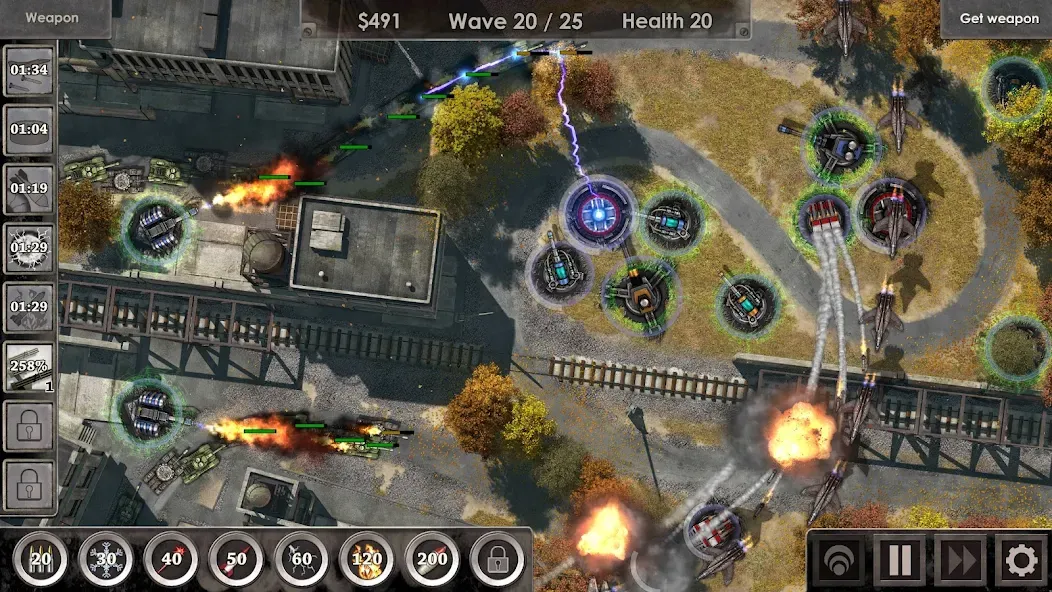 Defense Zone 3 HD (Дефенс Зон 3 ) [МОД Premium] APK Android Screenshot 2