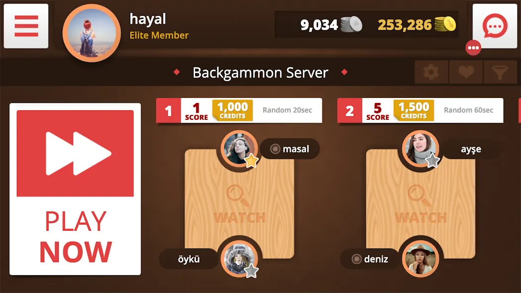 Backgammon Online (Тавла Онлайн) [МОД Много денег] APK Android Screenshot 4