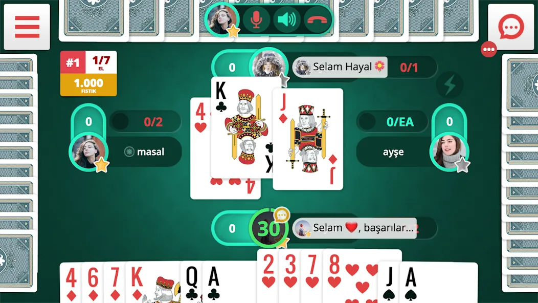 Batak Online (Батак Онлайн) [МОД Unlocked] APK Android Screenshot 1