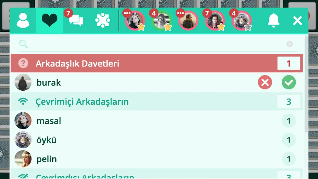 Batak Online (Батак Онлайн) [МОД Unlocked] APK Android Screenshot 5