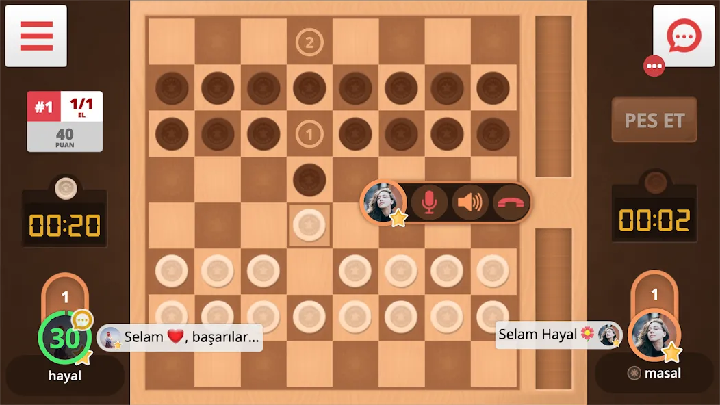 Dama Online (Дама Онлайн) [МОД Mega Pack] APK Android Screenshot 1