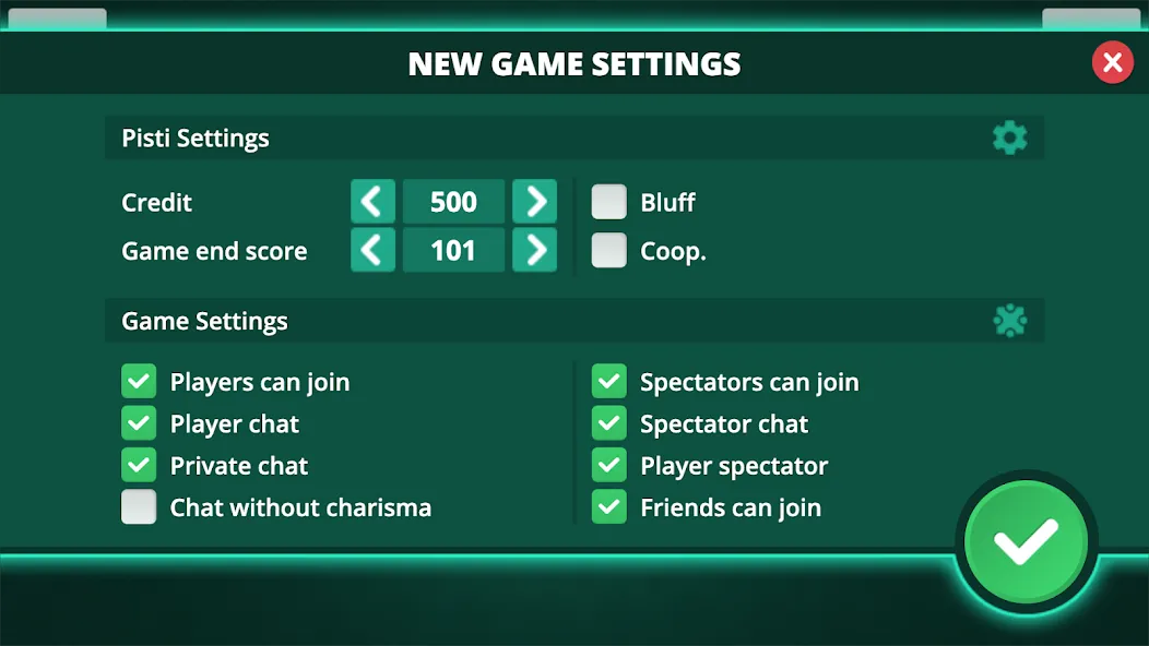 Pisti Online [МОД Premium] APK Android Screenshot 3