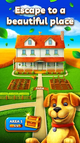 Joey's Farm - Tile Match [МОД Premium] APK Android Screenshot 3