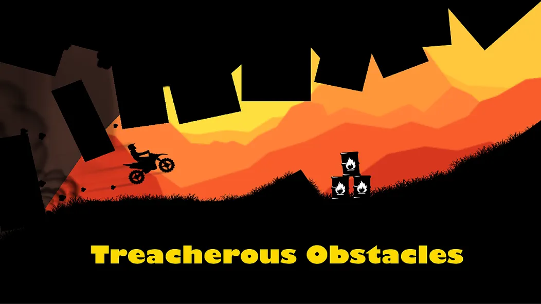 Sunset Bike Racer - Motocross (Сансет Байк Рейсер) [МОД Unlocked] APK Android Screenshot 4