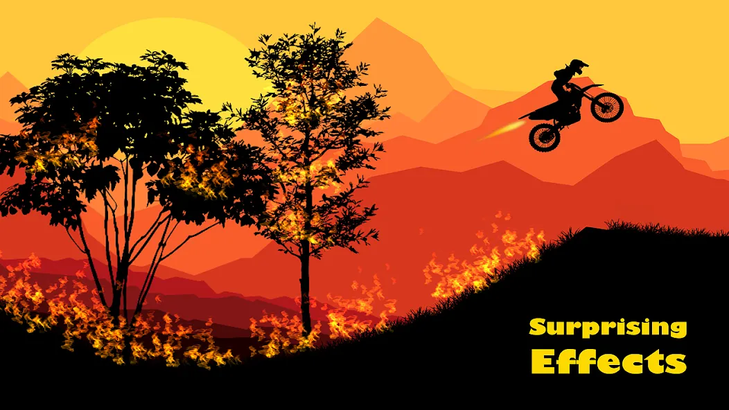 Sunset Bike Racer - Motocross (Сансет Байк Рейсер) [МОД Unlocked] APK Android Screenshot 5