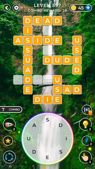 WOW4:Word Connect Offline Word (ВАУ 4) [МОД Много денег] APK Android Screenshot 5