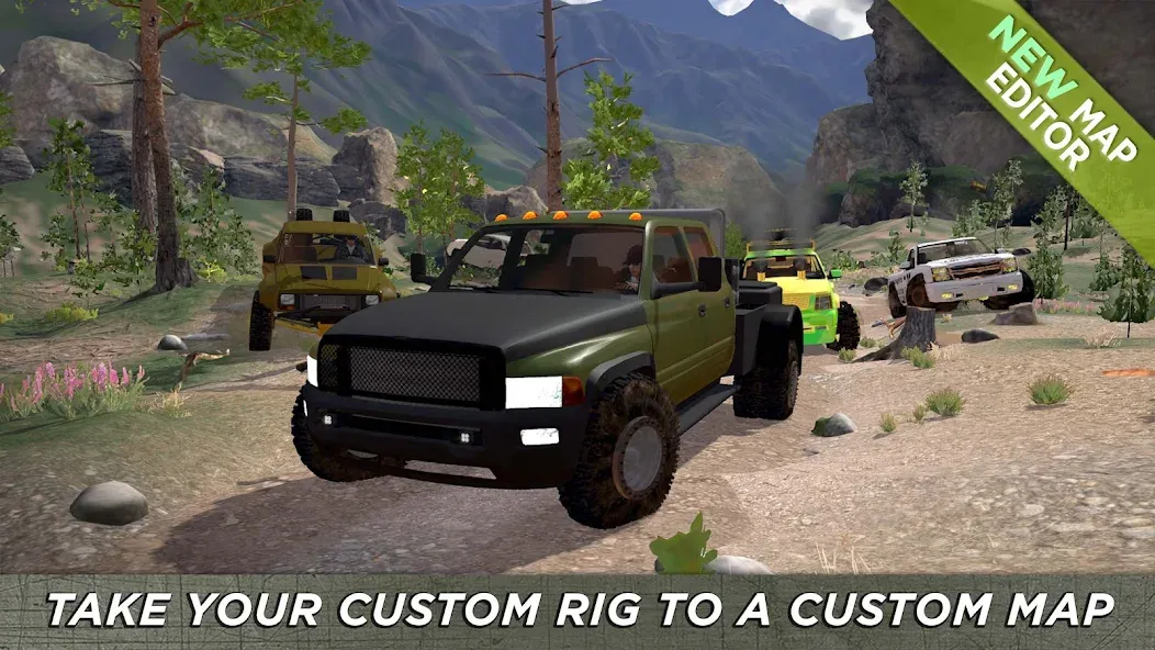 4x4 Mania: SUV Racing (х4 Мания) [МОД Все открыто] APK Android Screenshot 1