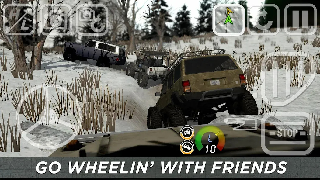 4x4 Mania: SUV Racing (х4 Мания) [МОД Все открыто] APK Android Screenshot 3