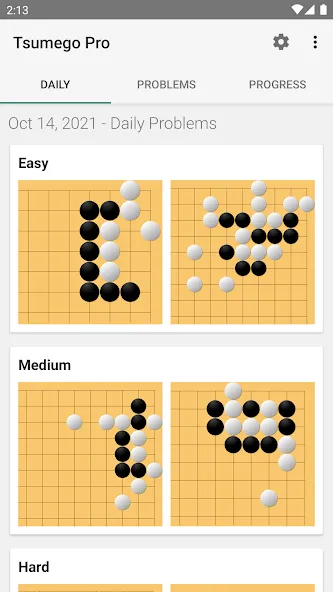 Tsumego Pro (Go Problems) (Цумего Про) [МОД Premium] APK Android Screenshot 3