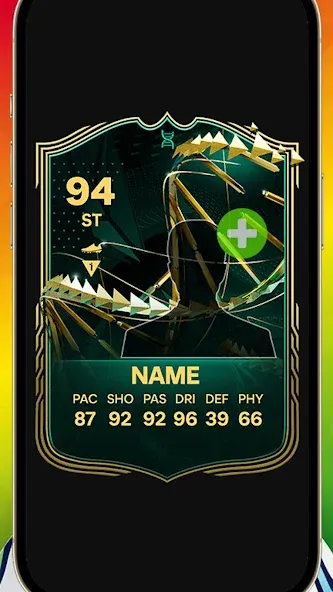 FC Card Creator (ФУТ) [МОД Много денег] APK Android Screenshot 4