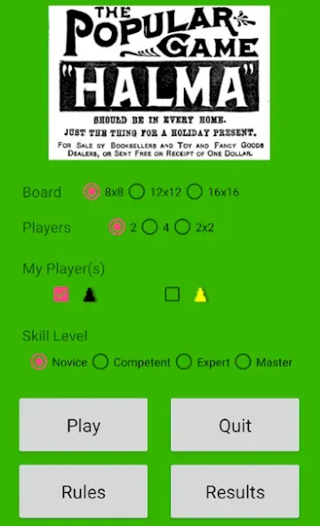 Classic Halma (Классическая халма) [МОД Unlocked] APK Android Screenshot 1