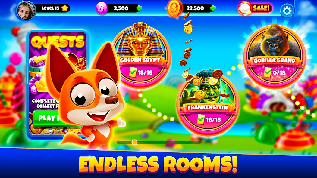Xtreme Bingo! Slots Bingo Game [МОД Unlocked] APK Android Screenshot 5