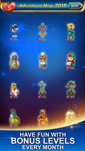 Lost Jewels - Match 3 Puzzle (Лост Джуэлс) [МОД Меню] APK Android Screenshot 1